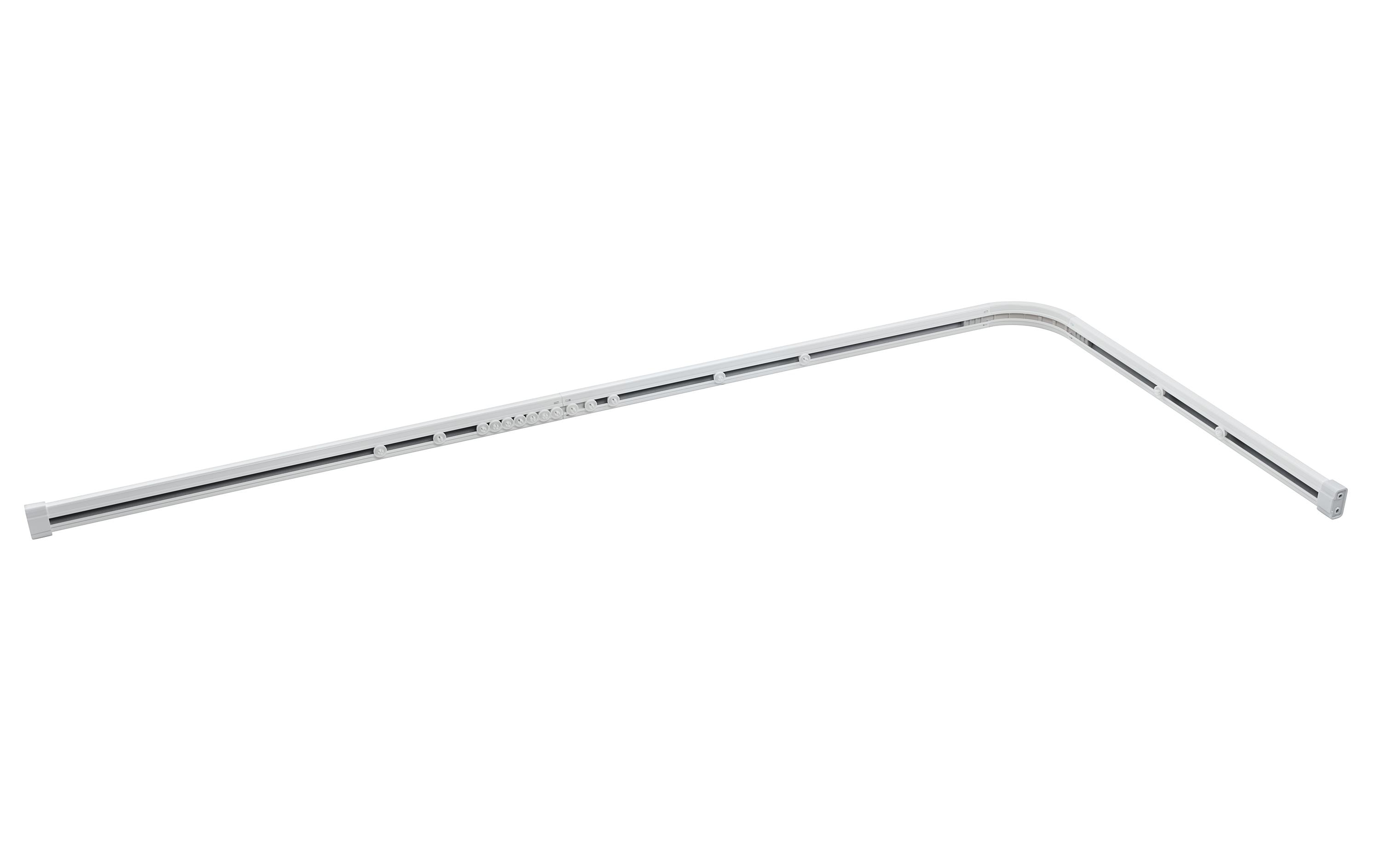 diaqua® Duschvorhangschiene Special Winkel 170 x 75 cm