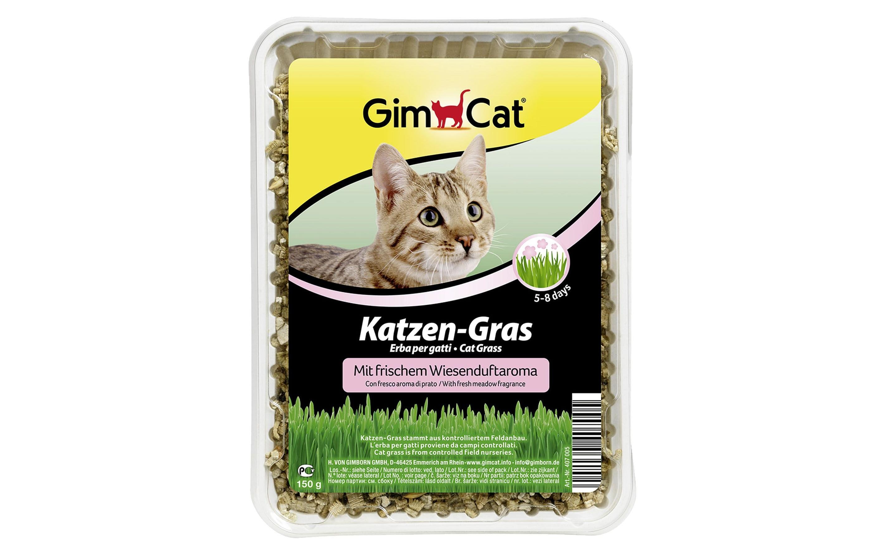 Gimpet Katzen-Nahrungsergänzung Katzengras mit Wiesenduft, 150 g Gimpet Katzen-Nahrungsergänzung Katzengras mit Wiesenduft, 150 g