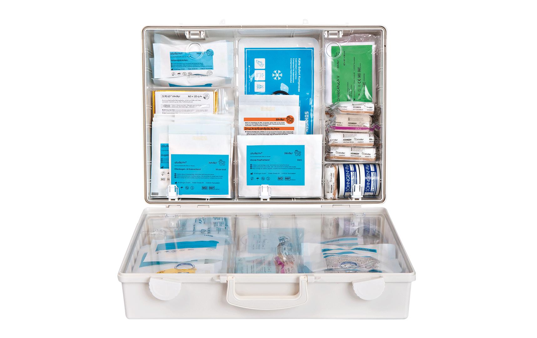 SÖHNGEN Erste-Hilfe-Set kleine GROSSE Hilfe SCHULE XS-XXL SÖHNGEN Erste-Hilfe-Set kleine GROSSE Hilfe SCHULE XS-XXL
