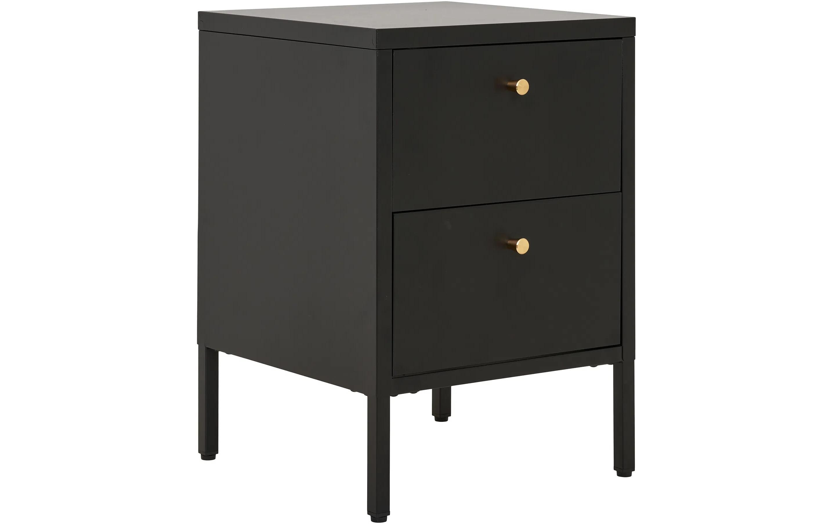 House Nordic Beistelltisch Dalby 40 x 59.5 cm, Schwarz