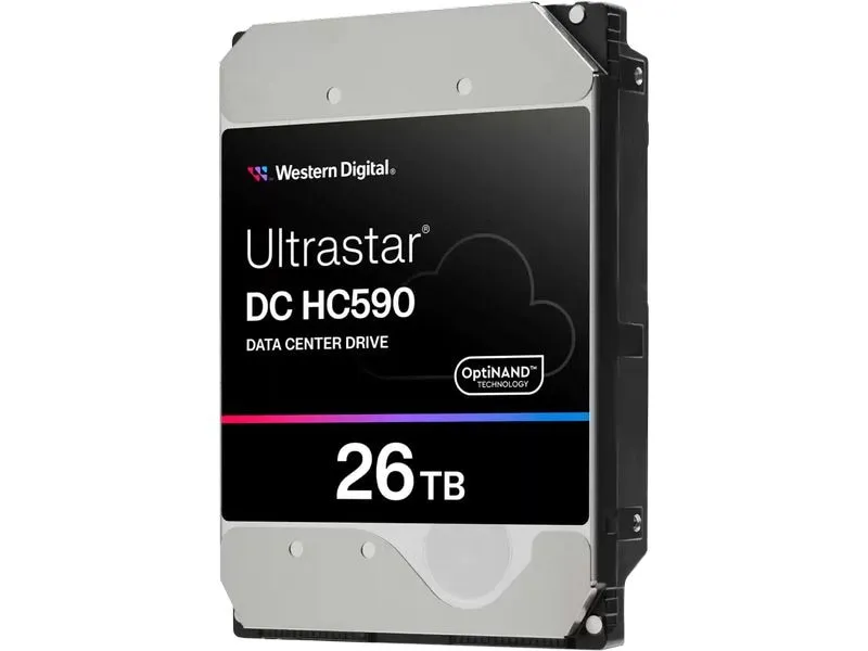 Western Digital Harddisk Ultrastar DC HC590 3.5 SATA 26 TB Western Digital Harddisk Ultrastar DC HC590 3.5 SATA 26 TB