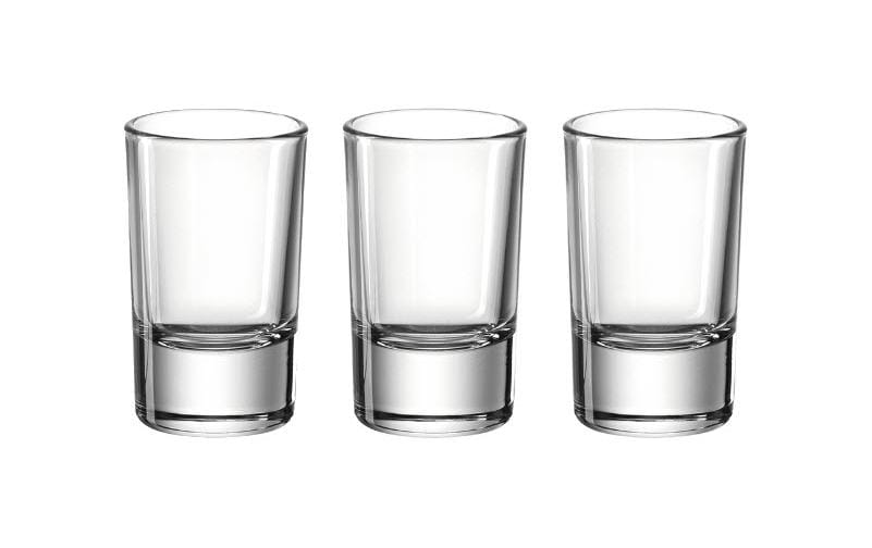 Montana Schnapsglas Basic 40 ml, 3 Stück, Transparent 