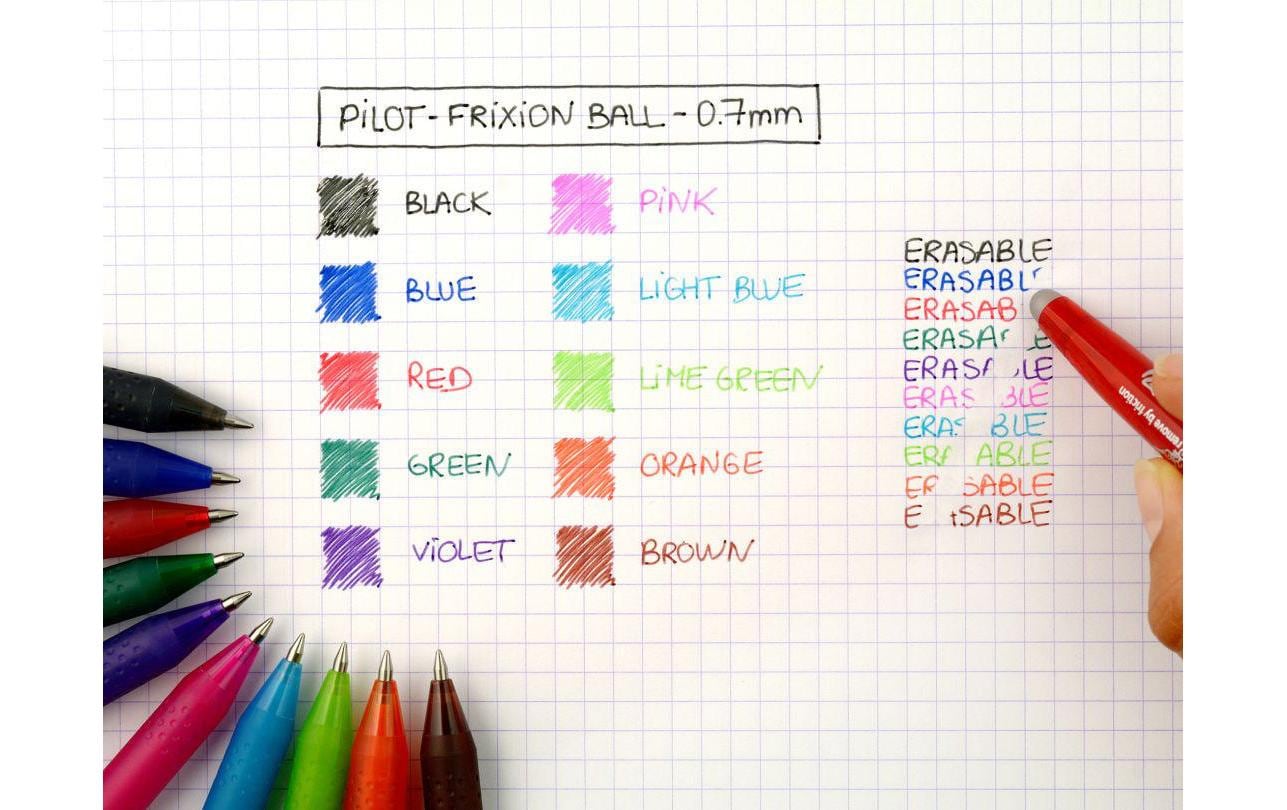 Pilot Rollerball Frixion ball 0.7 mm, Hellblau