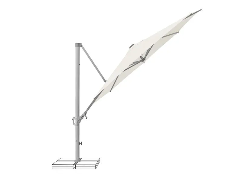 Suncomfort by Glatz Sonnenschirm Familyflex Sandweiss, Ø 300 mm Suncomfort by Glatz Sonnenschirm Familyflex Sandweiss, Ø 300 mm