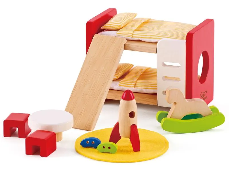 Hape Puppenhausmöbel Kinderzimmer