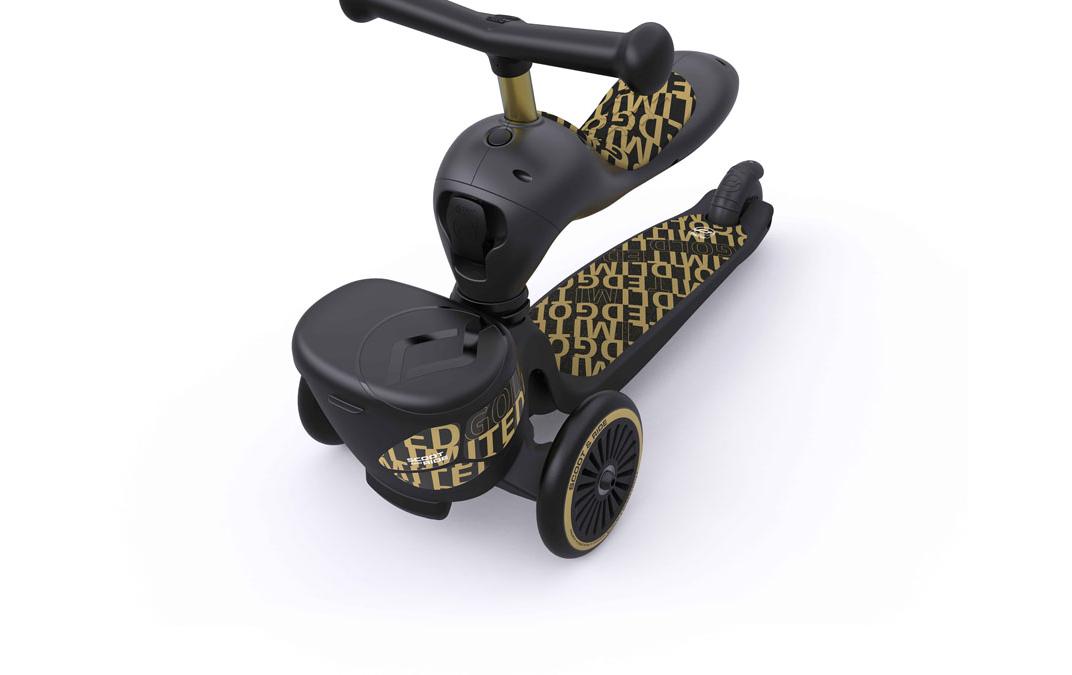 Scoot and Ride Highwaykick 1 Gold/Schwarz