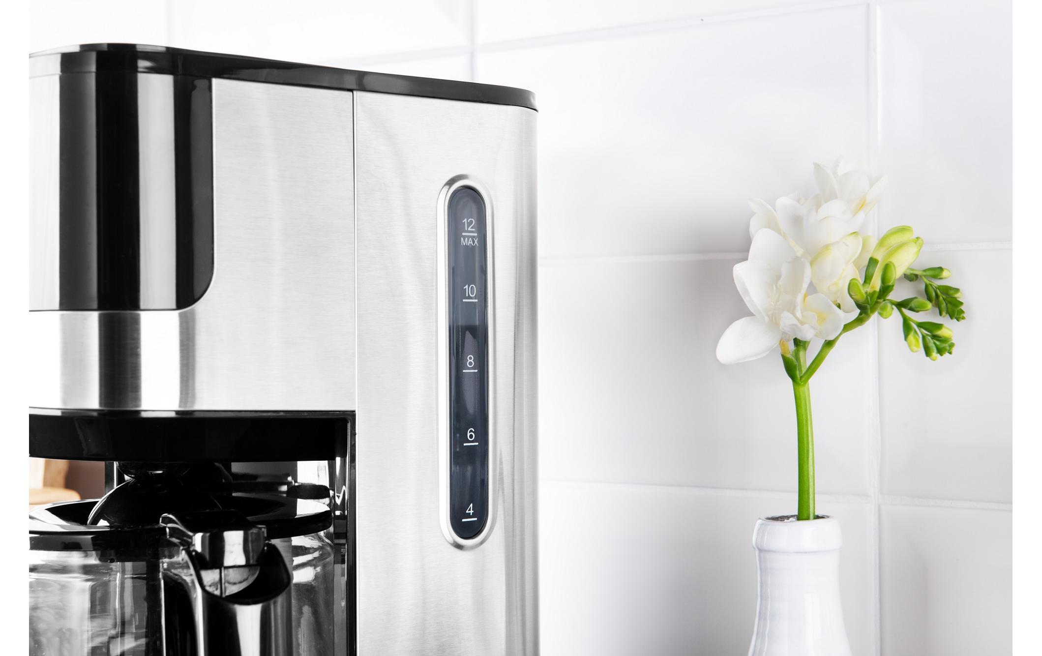 Gastroback Filterkaffeemaschine Essential S Schwarz/Silber