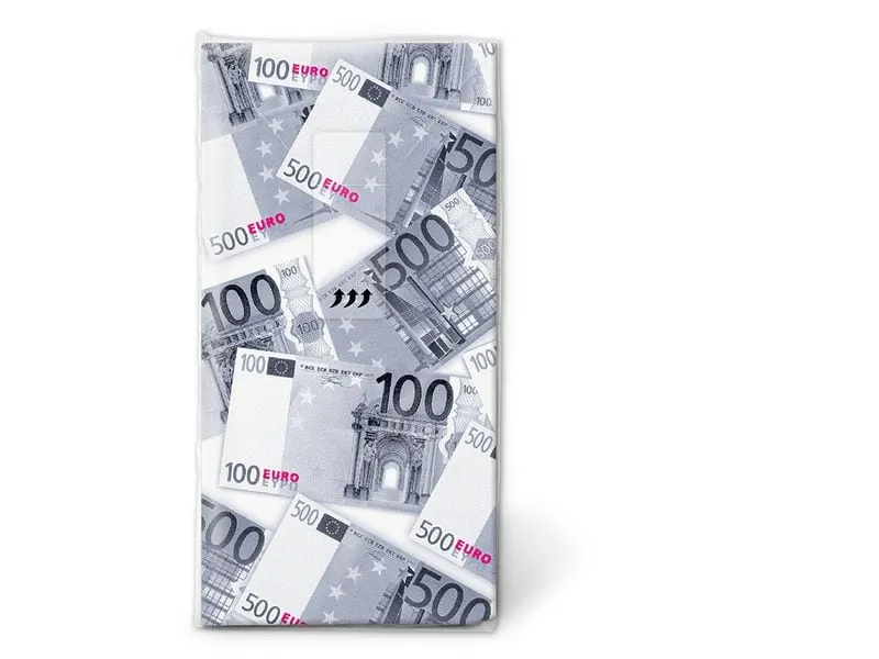 Paper + Design Taschentücher Euro 10 Stück