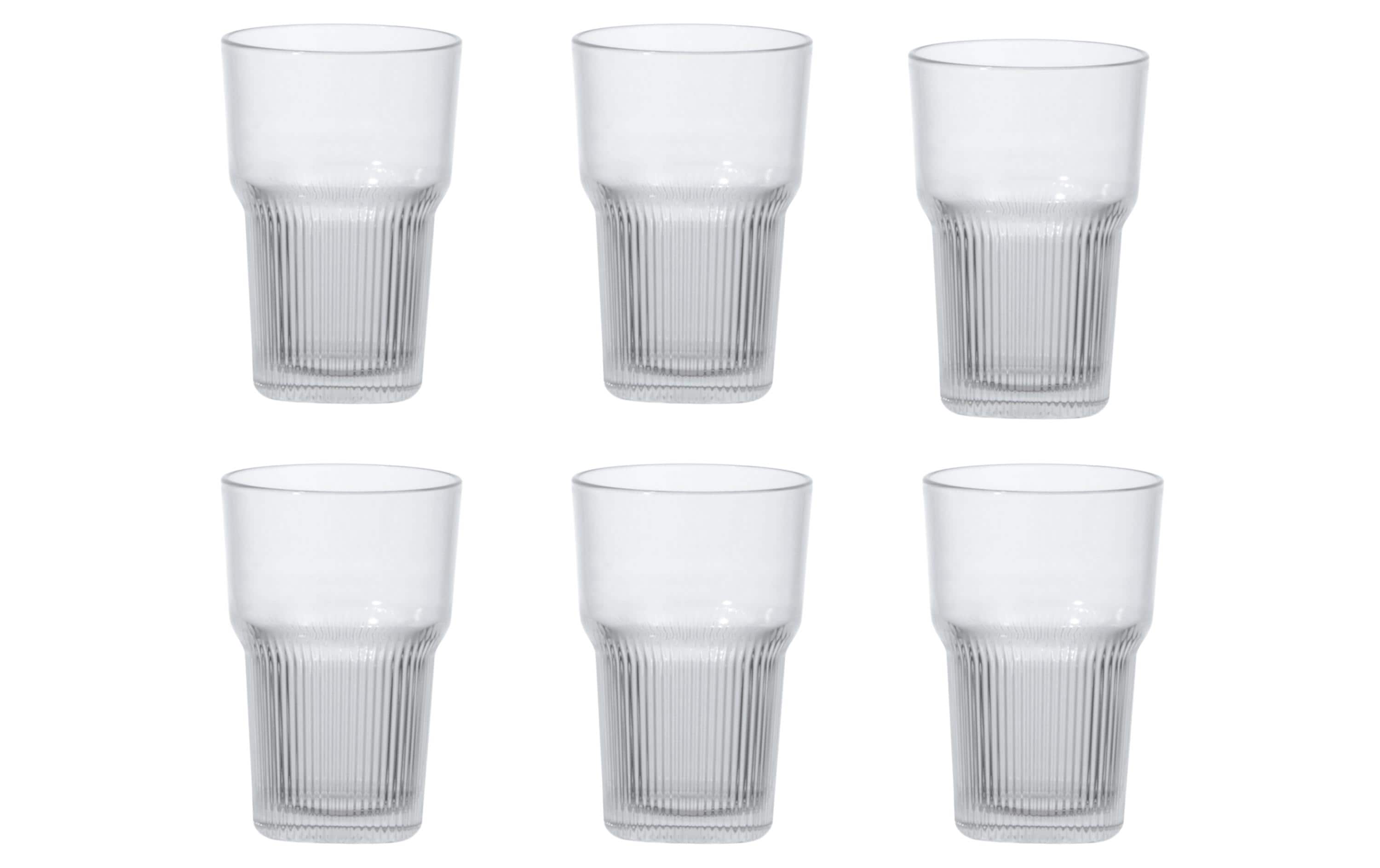 Arcoroc Longdrinkglas Starline 420 ml, 6 Stück, Transparent