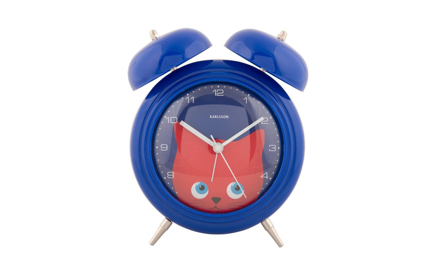 KARLSSON Wecker Katze Dunkelblau KARLSSON Wecker Katze Dunkelblau