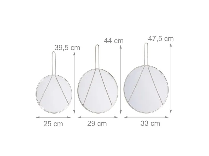 relaxdays Spritzschutzdeckel für Pfannen 3er Set, Edelstahl relaxdays Spritzschutzdeckel für Pfannen 3er Set, Edelstahl