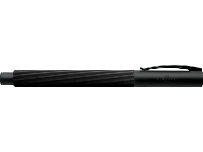 Faber-Castell Füllfederhalter Ambition M, Italic, Obsidian Black Faber-Castell Füllfederhalter Ambition M, Italic, Obsidian Black