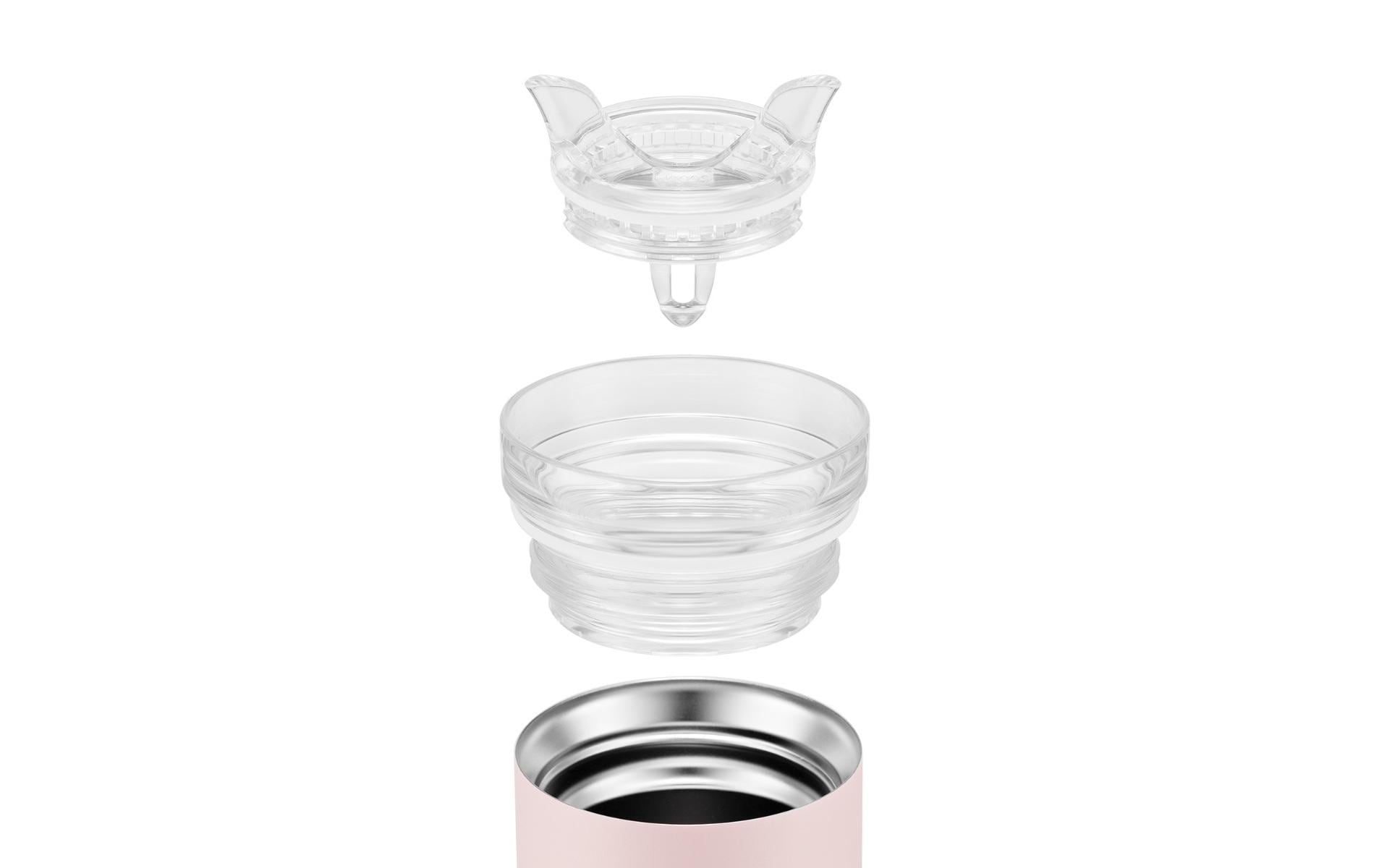 Bodum Travel Mug Doppelwandig Strawberry, 0.6 l