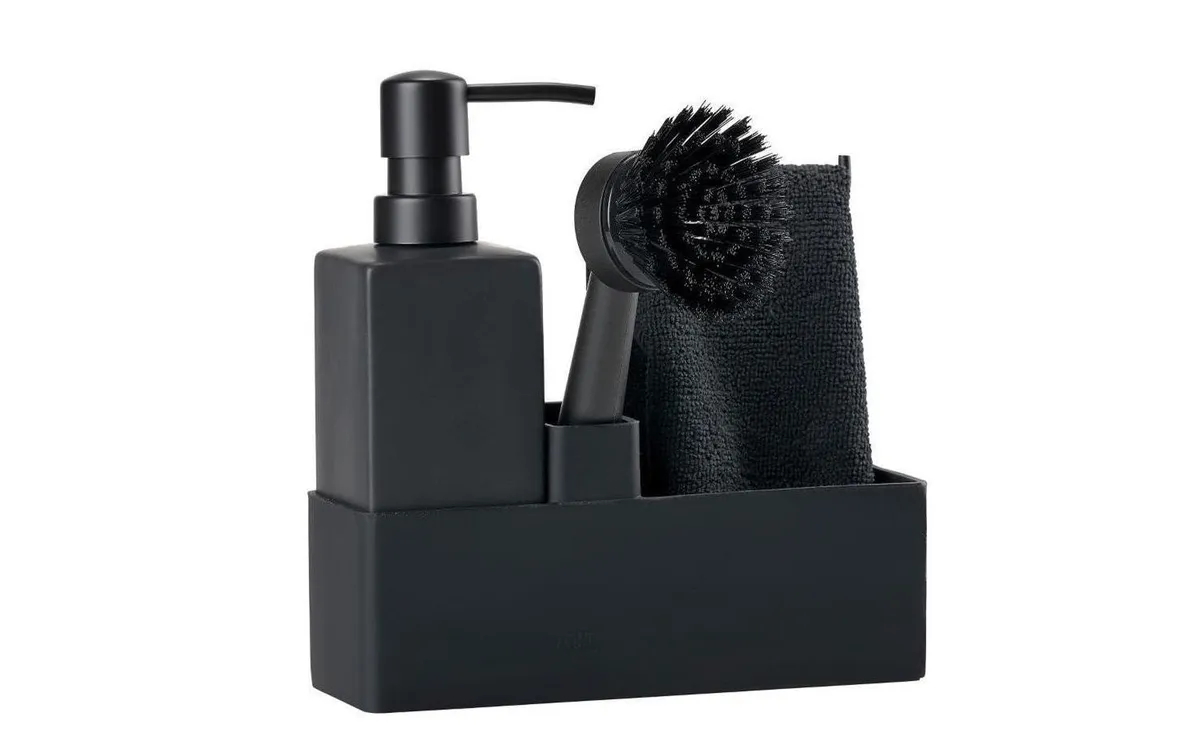 Zone Denmark Spültrogbutler-Set 19 x 20 cm Schwarz
