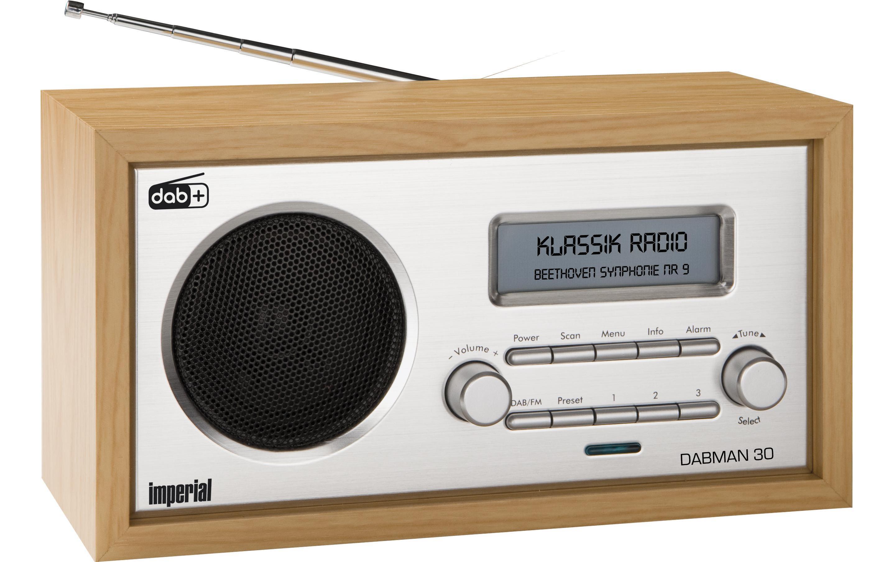 Imperial DAB+ Radio Dabman 30 Braun
