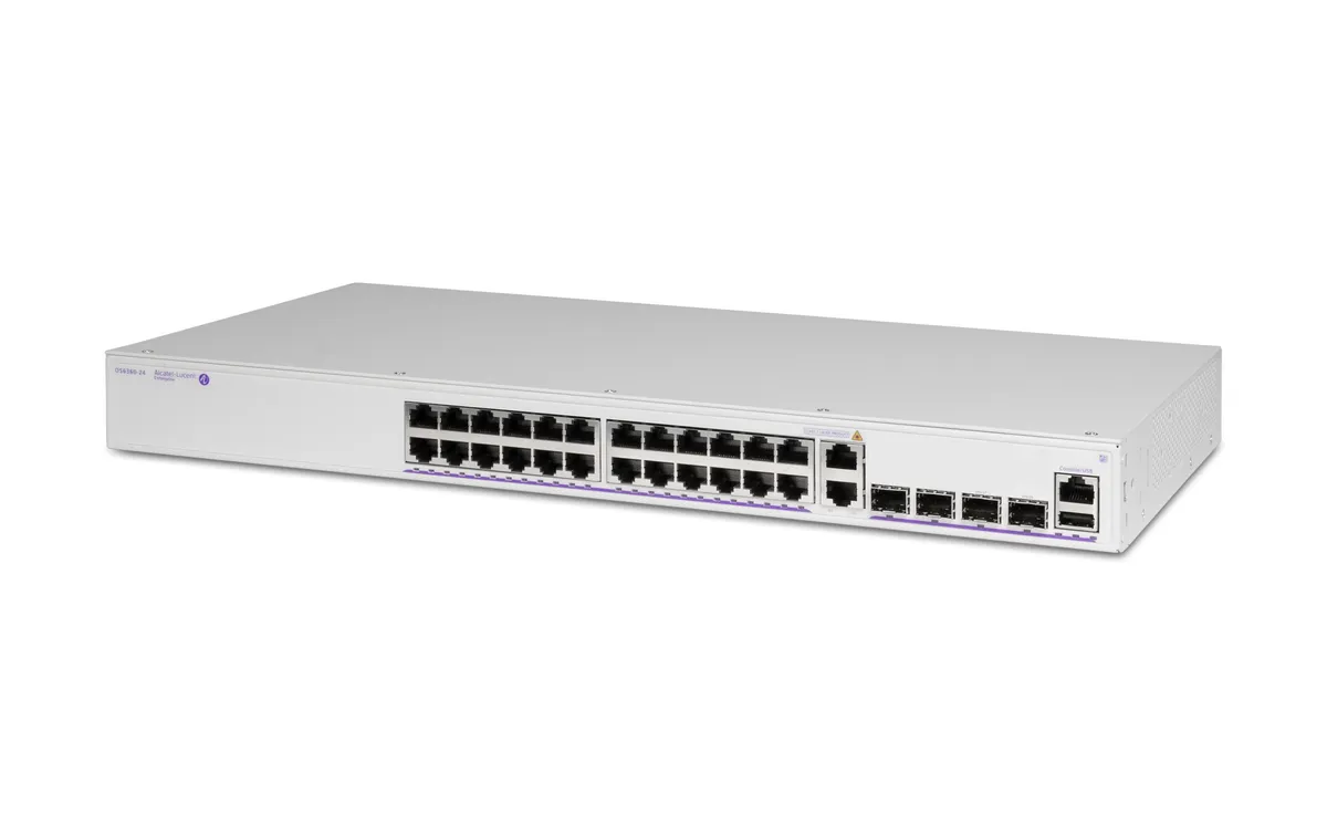Alcatel-Lucent PoE+ Switch OmniSwitch OS6360-P24 26 Port Alcatel-Lucent PoE+ Switch OmniSwitch OS6360-P24 26 Port