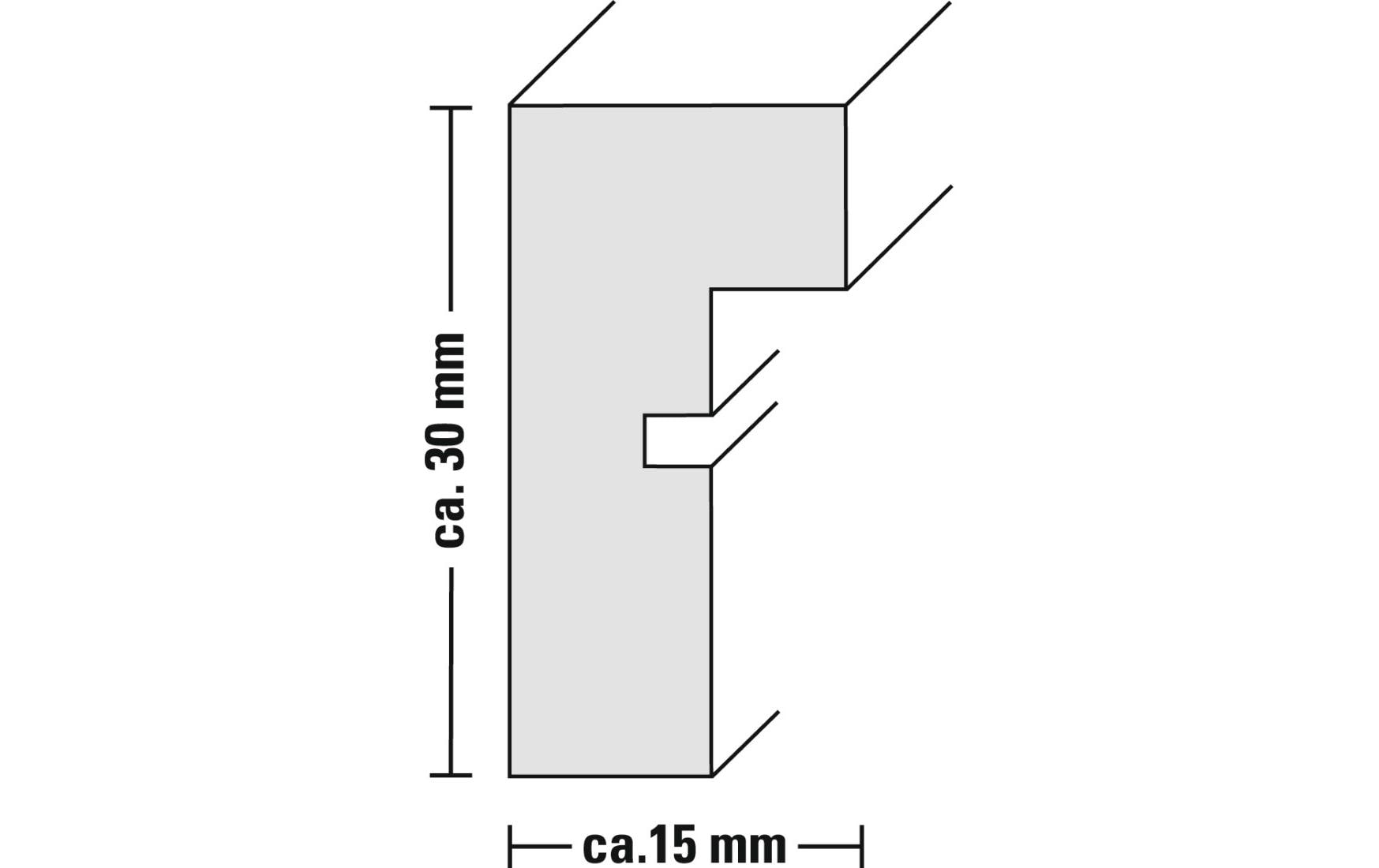 Hama Bilderrahmen Kopenhagen Eiche, 13 x 18 cm