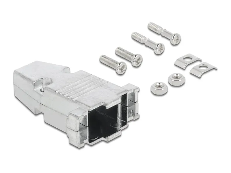 Delock Steckverbinder DB9, RS232 Metalgehäuse Delock Steckverbinder DB9, RS232 Metalgehäuse