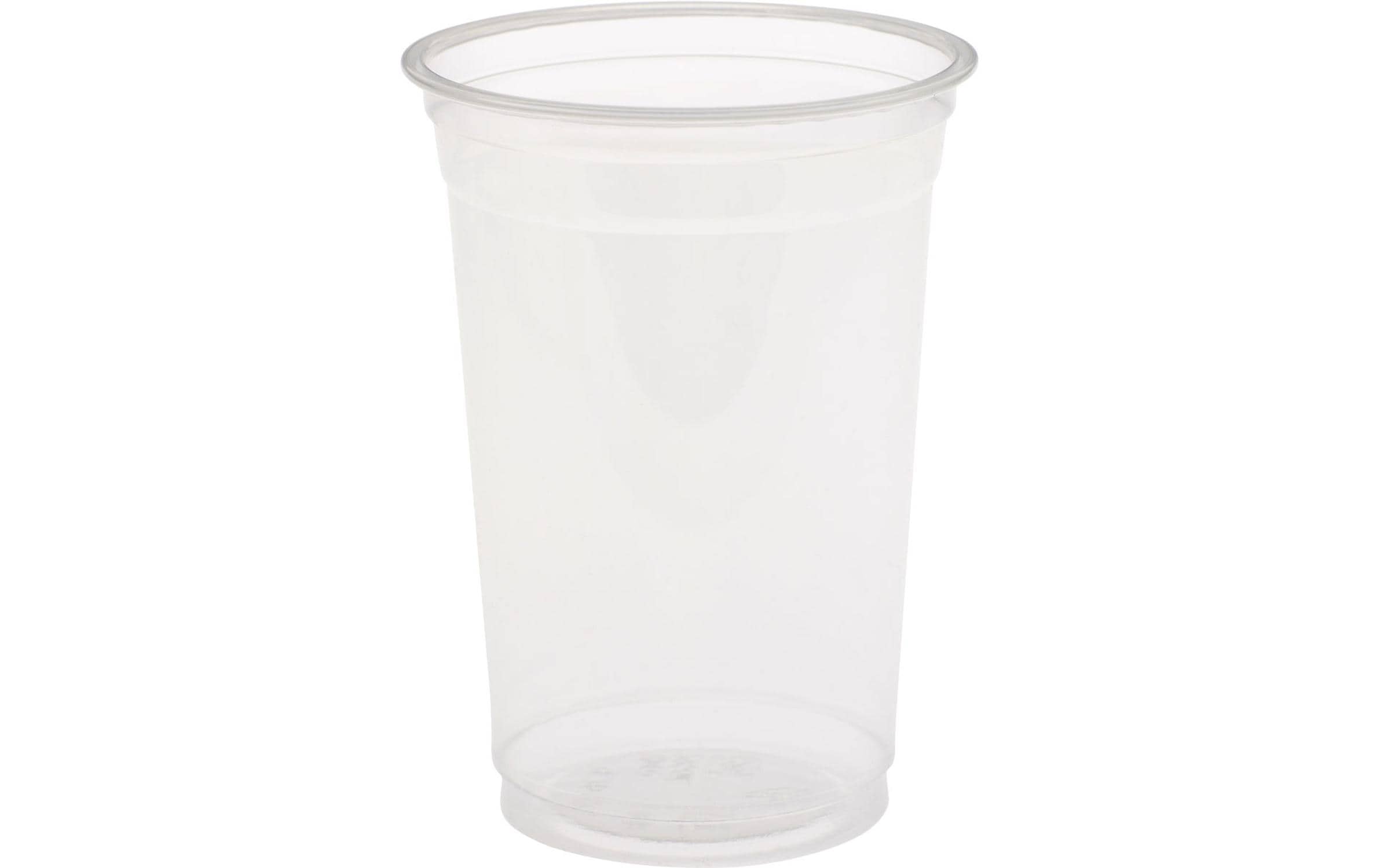 BioPak Einwegbecher Crystal 300 ml, 65 Stück, Transparent