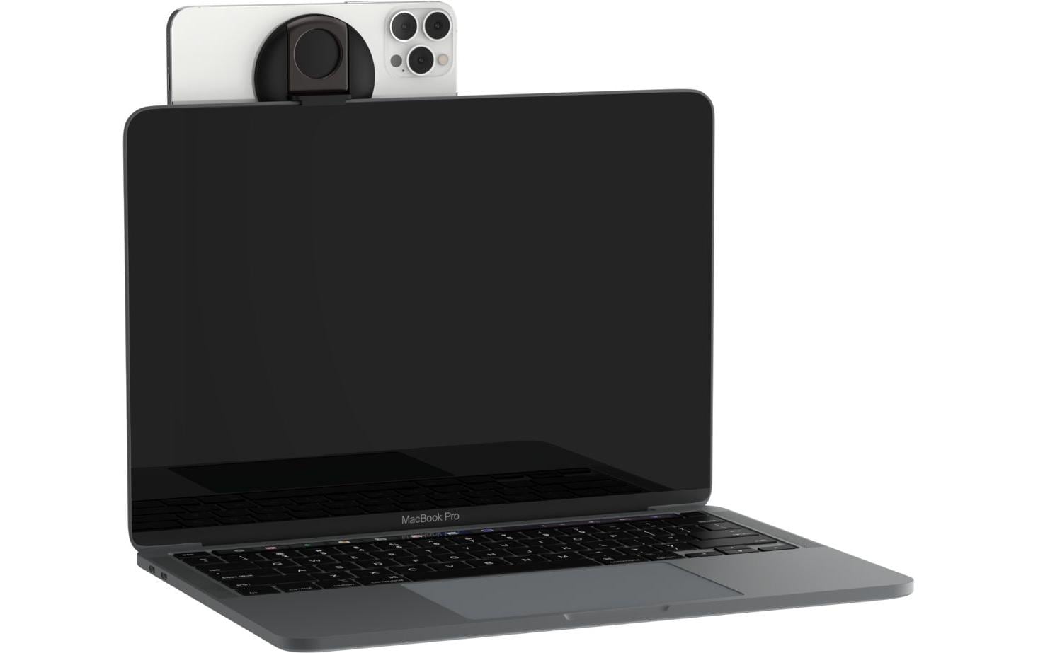Belkin Halterung iPhone Mount mit MagSafe für Mac Notebooks Schwarz Belkin Halterung iPhone Mount mit MagSafe für Mac Notebooks Schwarz