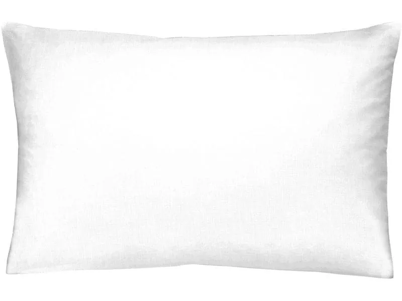 Home Fashion Kopfkissenbezug Halbleinen Weiss, 50 x 70 cm Home Fashion Kopfkissenbezug Halbleinen Weiss, 50 x 70 cm