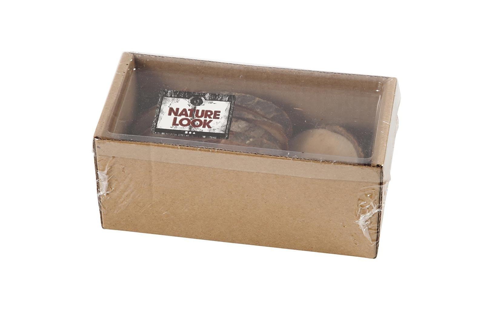 Creativ Company Holzscheiben mit Baumrinde 9.5 x 6 cm Creativ Company Holzscheiben mit Baumrinde 9.5 x 6 cm