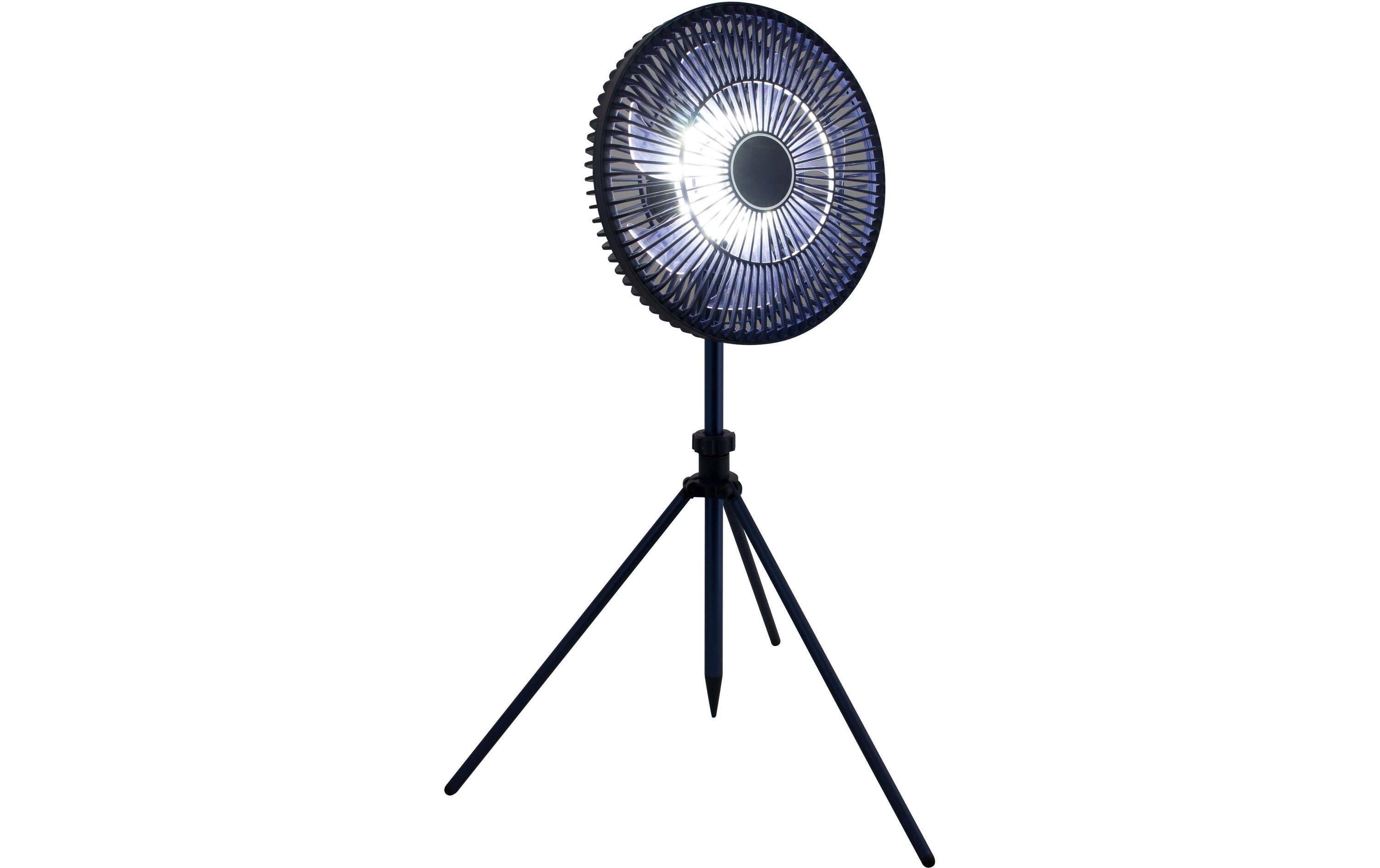 Eurotrail Wiederaufladbarer Ventilator Marineblau