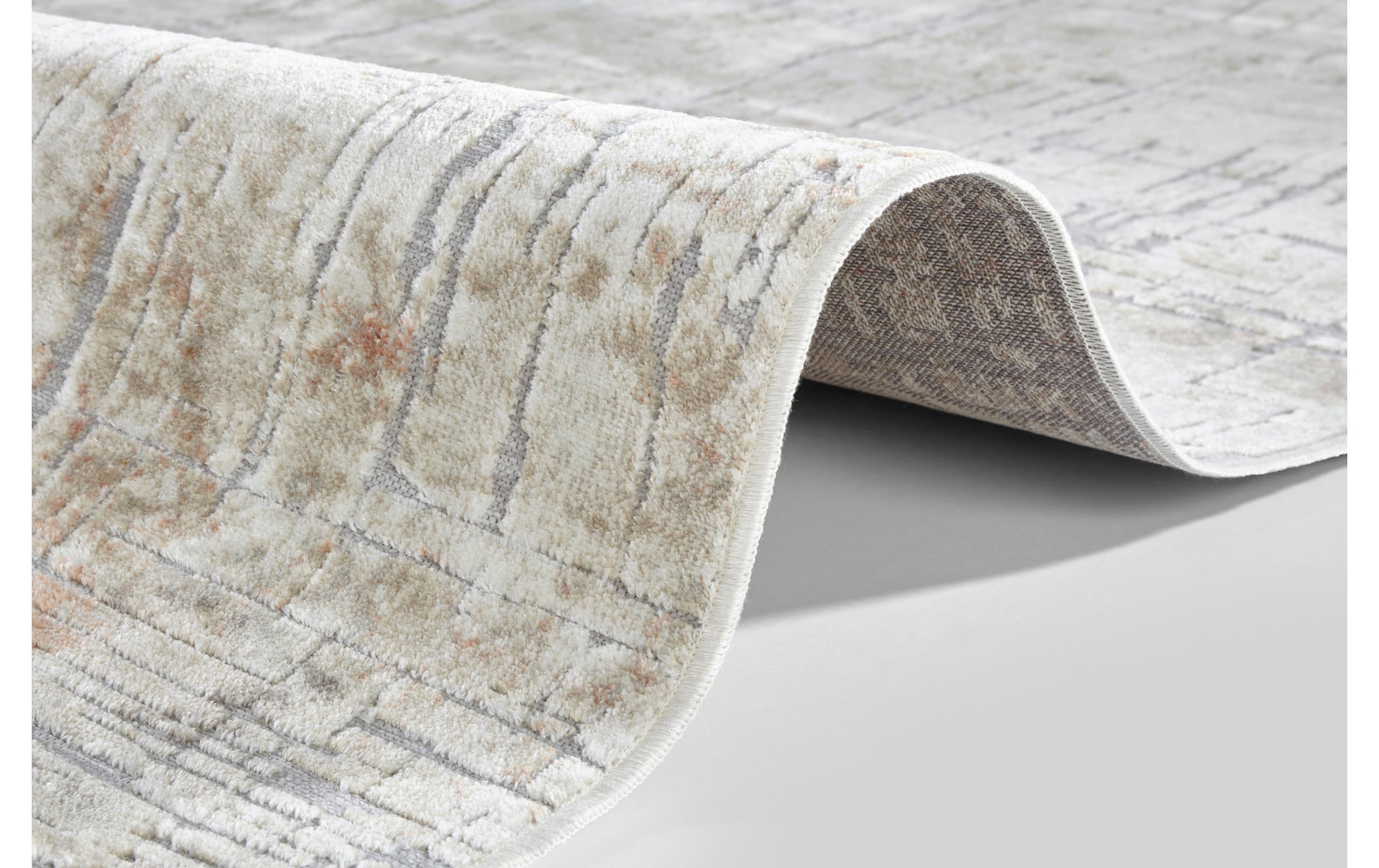 Elle Decoration Teppich Chameis 160 cm x 230 cm, Beige/Peach