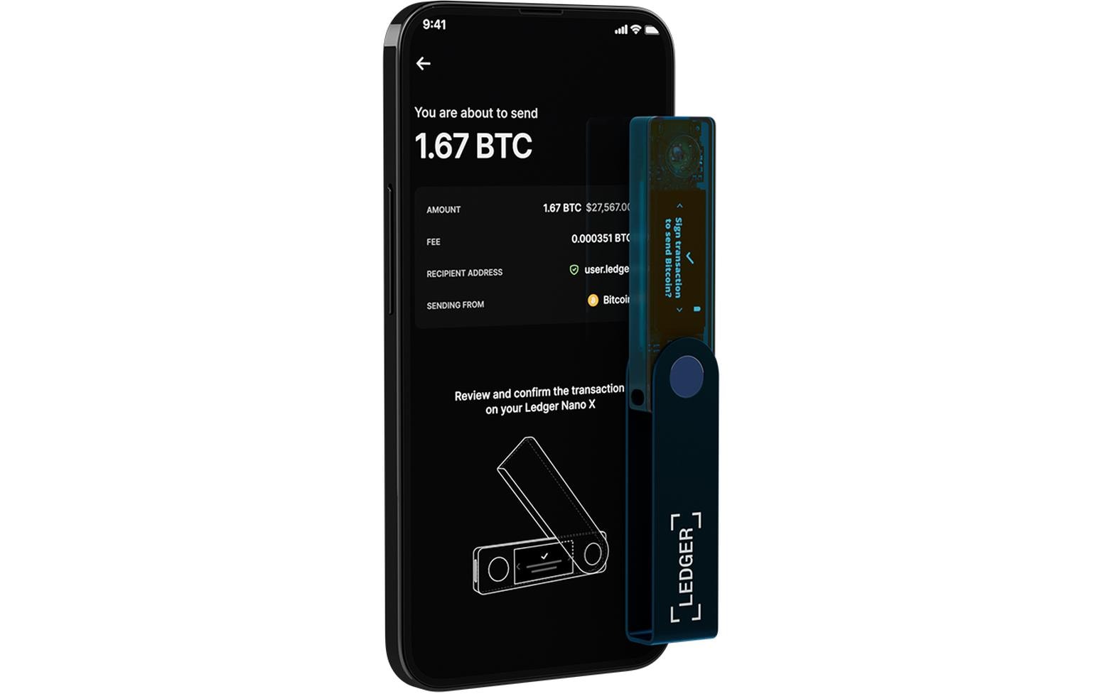 Ledger Nano X Sapphire Blue