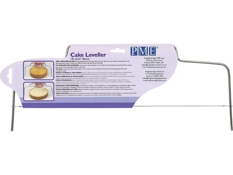 PME Cake Leveller Silber PME Cake Leveller Silber