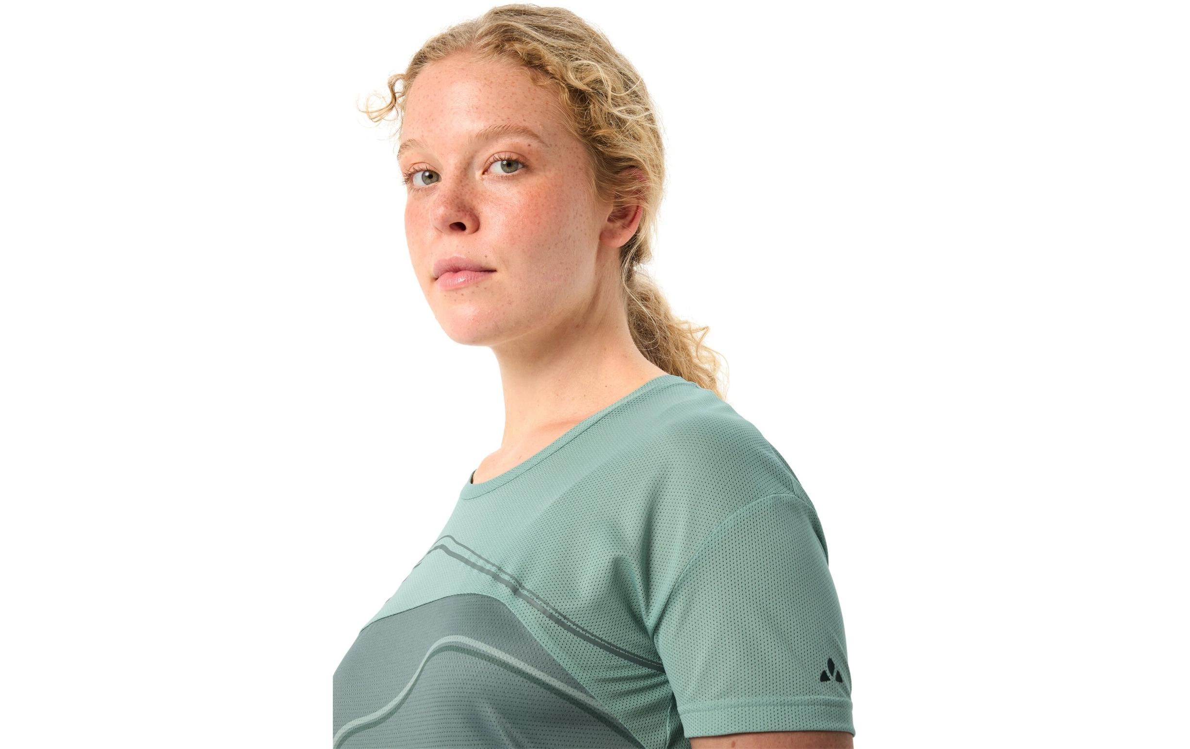 VAUDE Damen T-Shirt Wo Moab VI deep pond Grün, Grösse 42