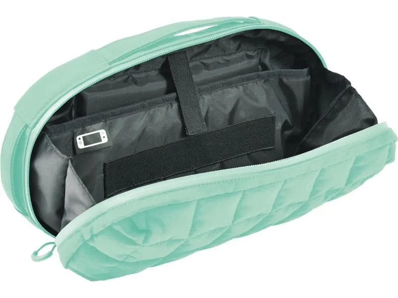 Hori Nintendo Switch 2 Tasche Green Quilted Hori Nintendo Switch 2 Tasche Green Quilted