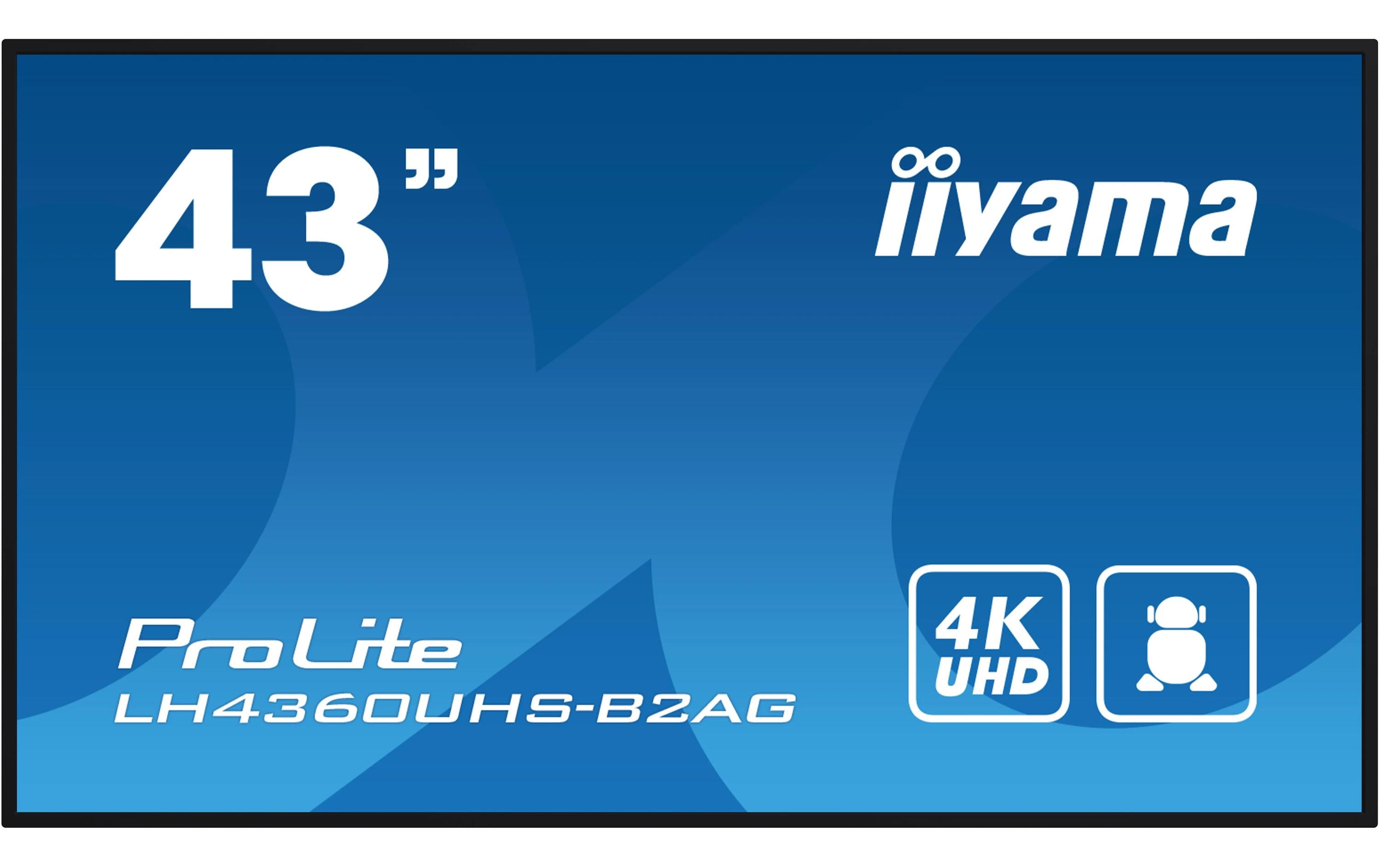 iiyama Public Display ProLite LH4360UHS-B2AG 42.5