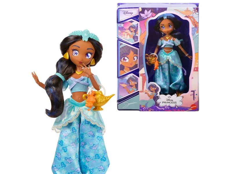 Disney Princess Jasmin Manga-Puppe zum Sammeln mit Zubehör