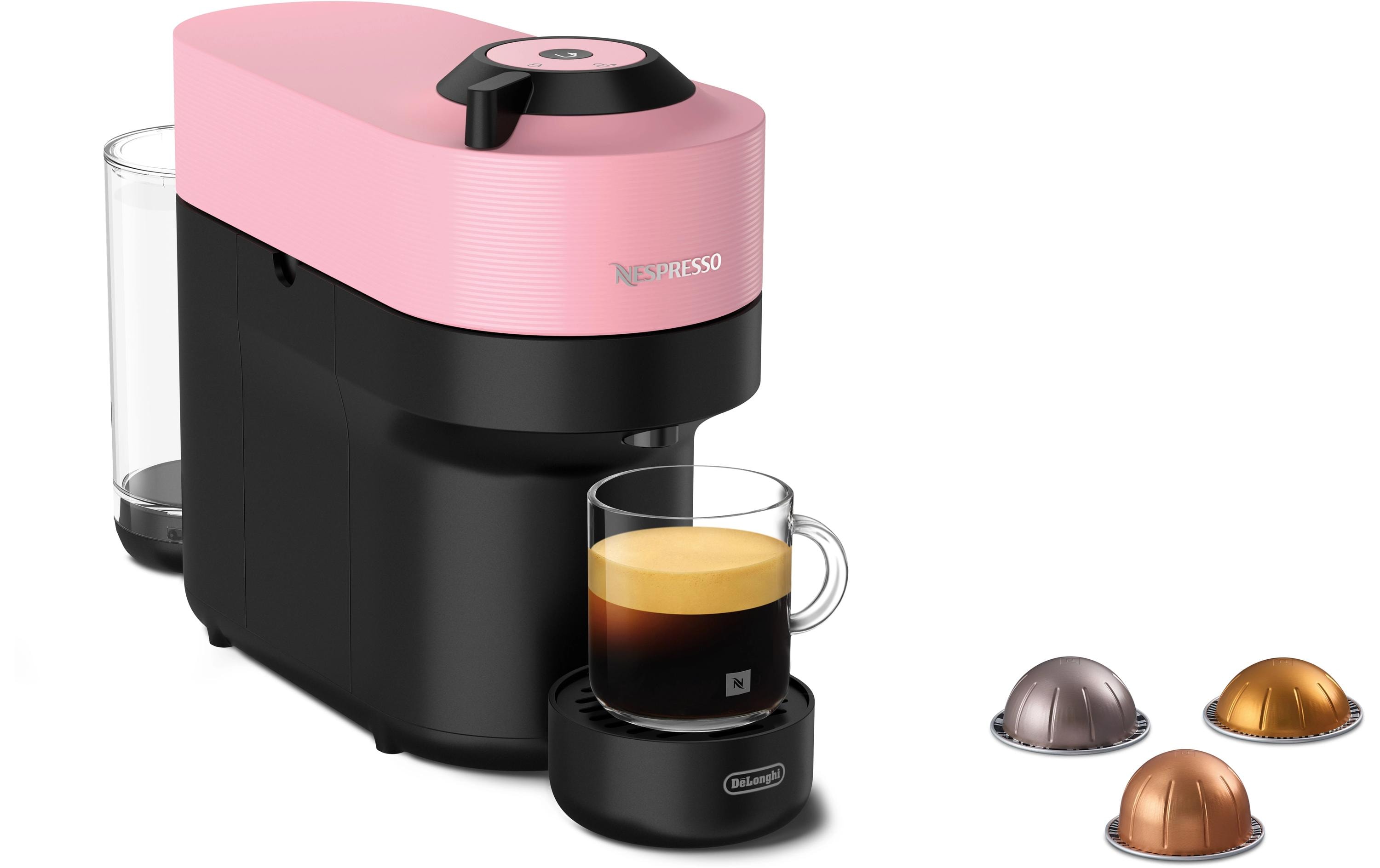 De'Longhi Kaffeemaschine Nespresso Vertuo Pop ENV90 Rosa/Schwarz De'Longhi Kaffeemaschine Nespresso Vertuo Pop ENV90 Rosa/Schwarz