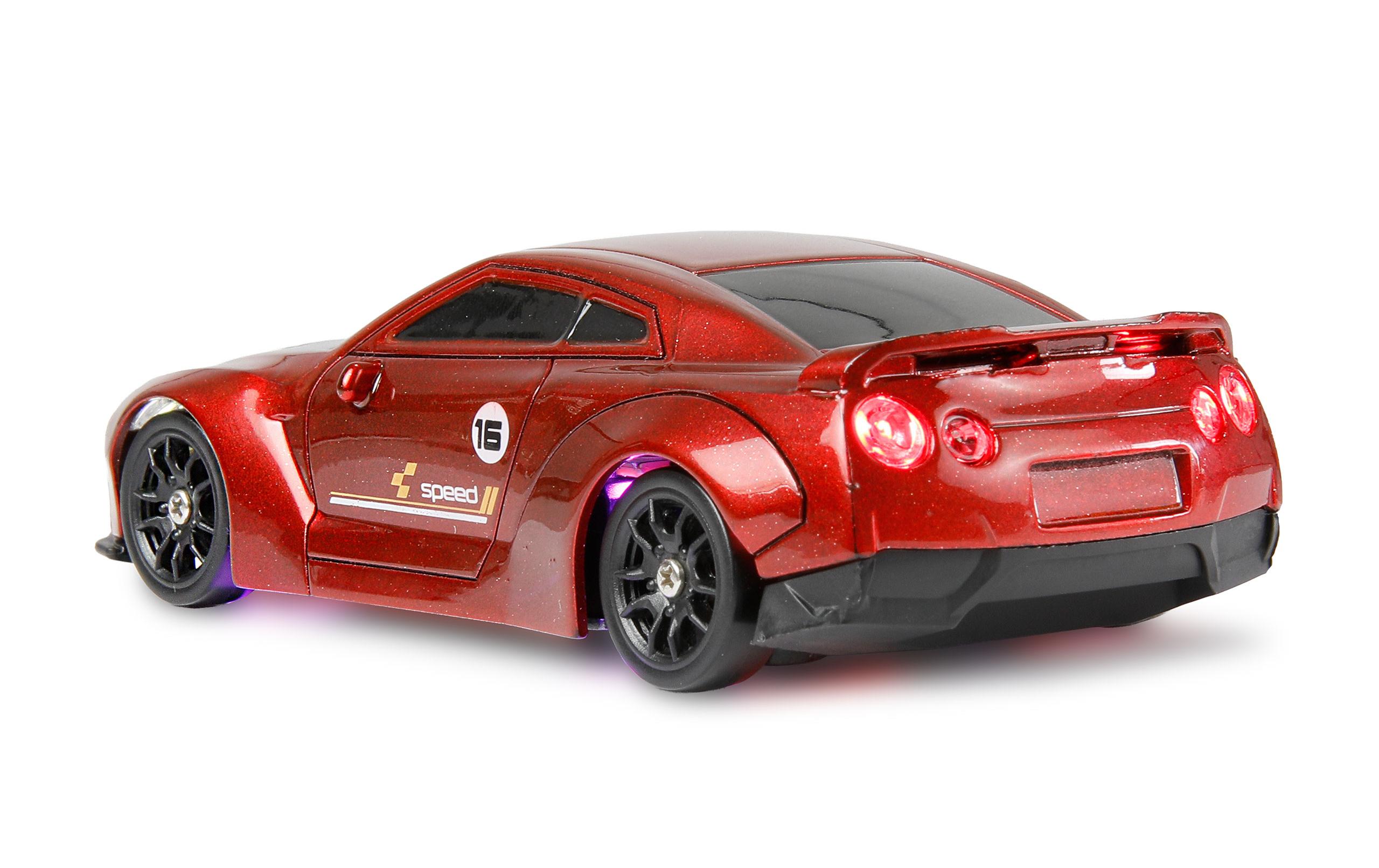 Amewi Drift GTR mit Gyro 1:43 RTR Rot