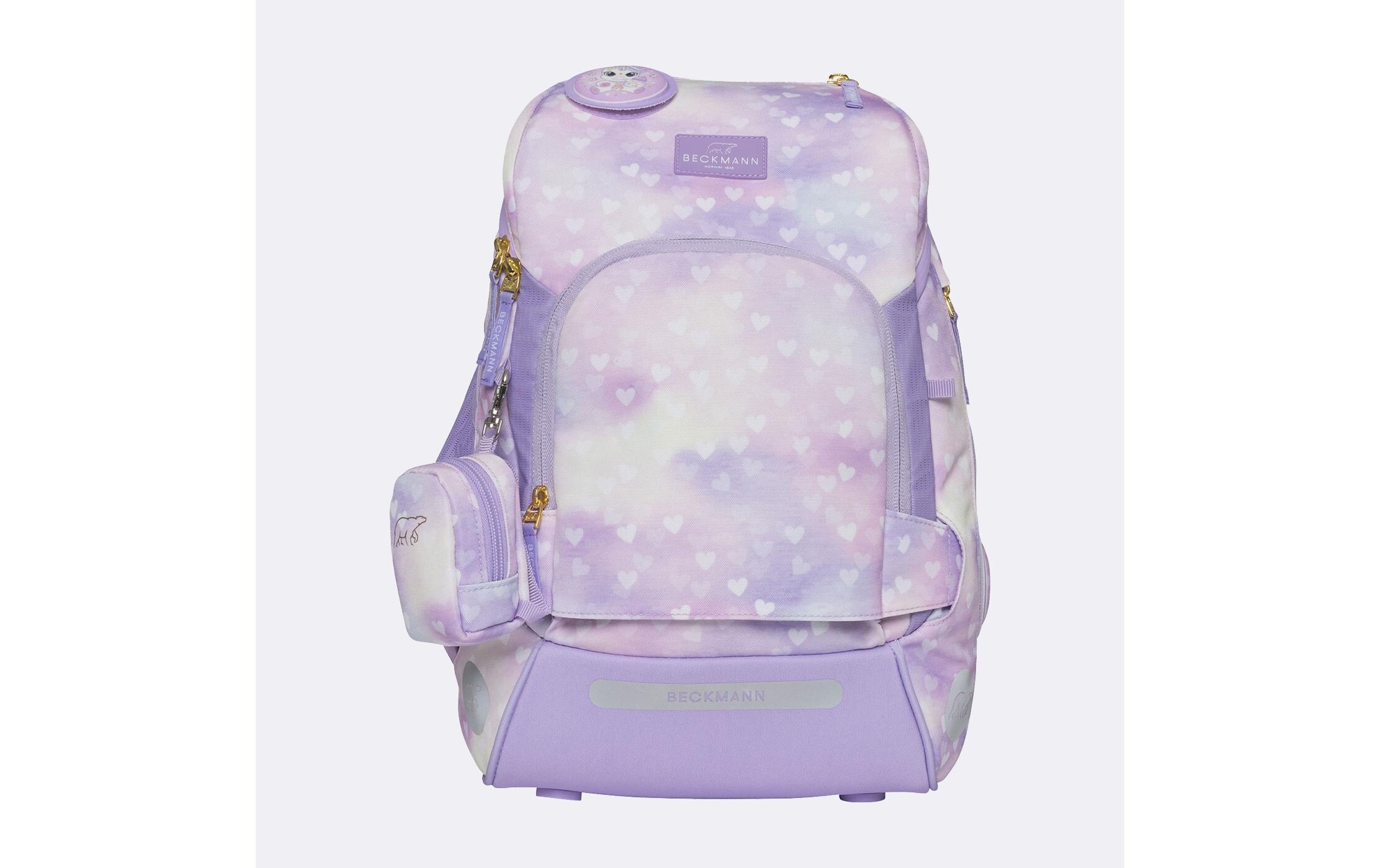 Beckmann Schulrucksack-Set Active Air Flx Unicorn Princess, 6-teilig