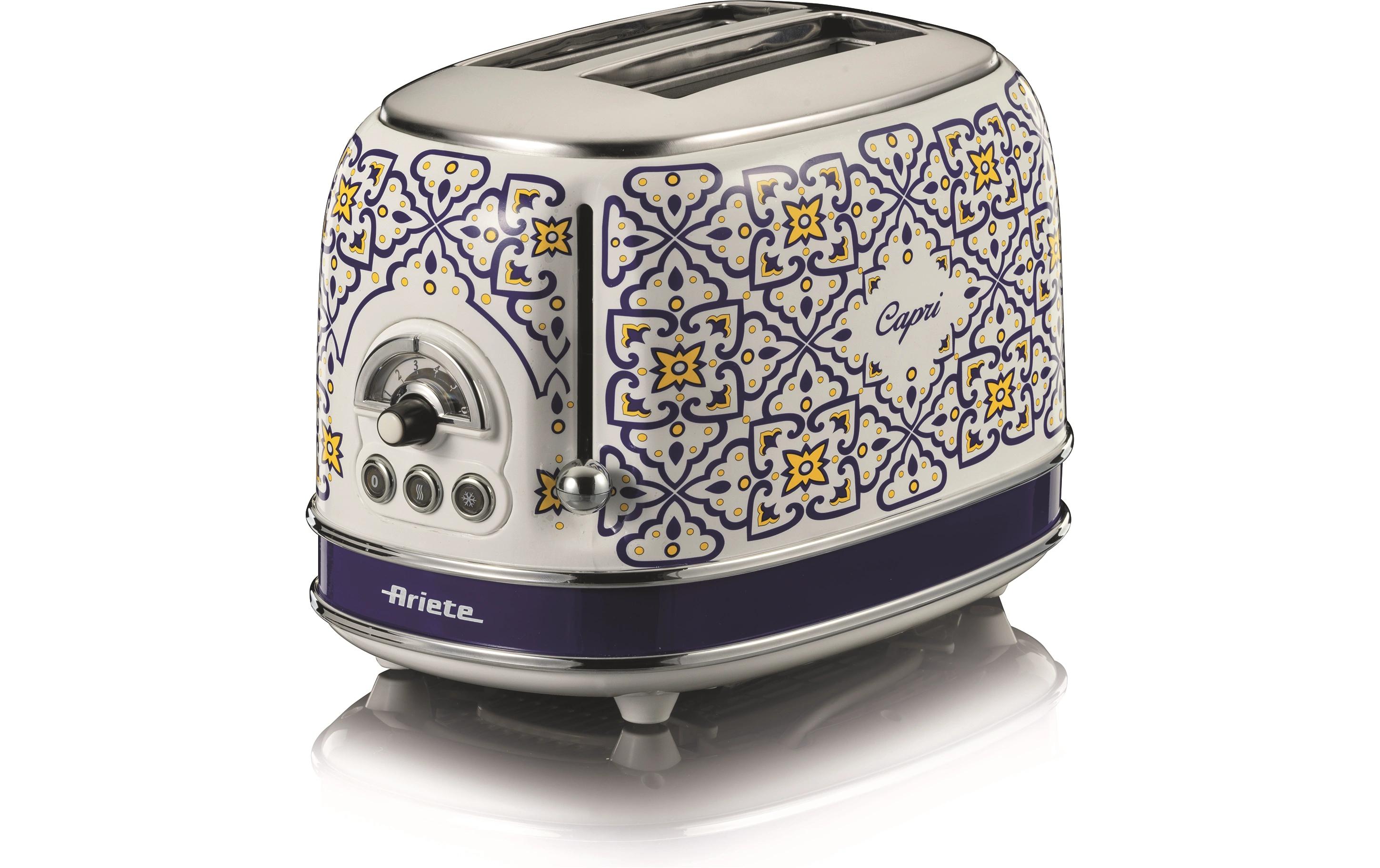 Ariete Toaster Capri ARI-155-CAP Blau Ariete Toaster Capri ARI-155-CAP Blau