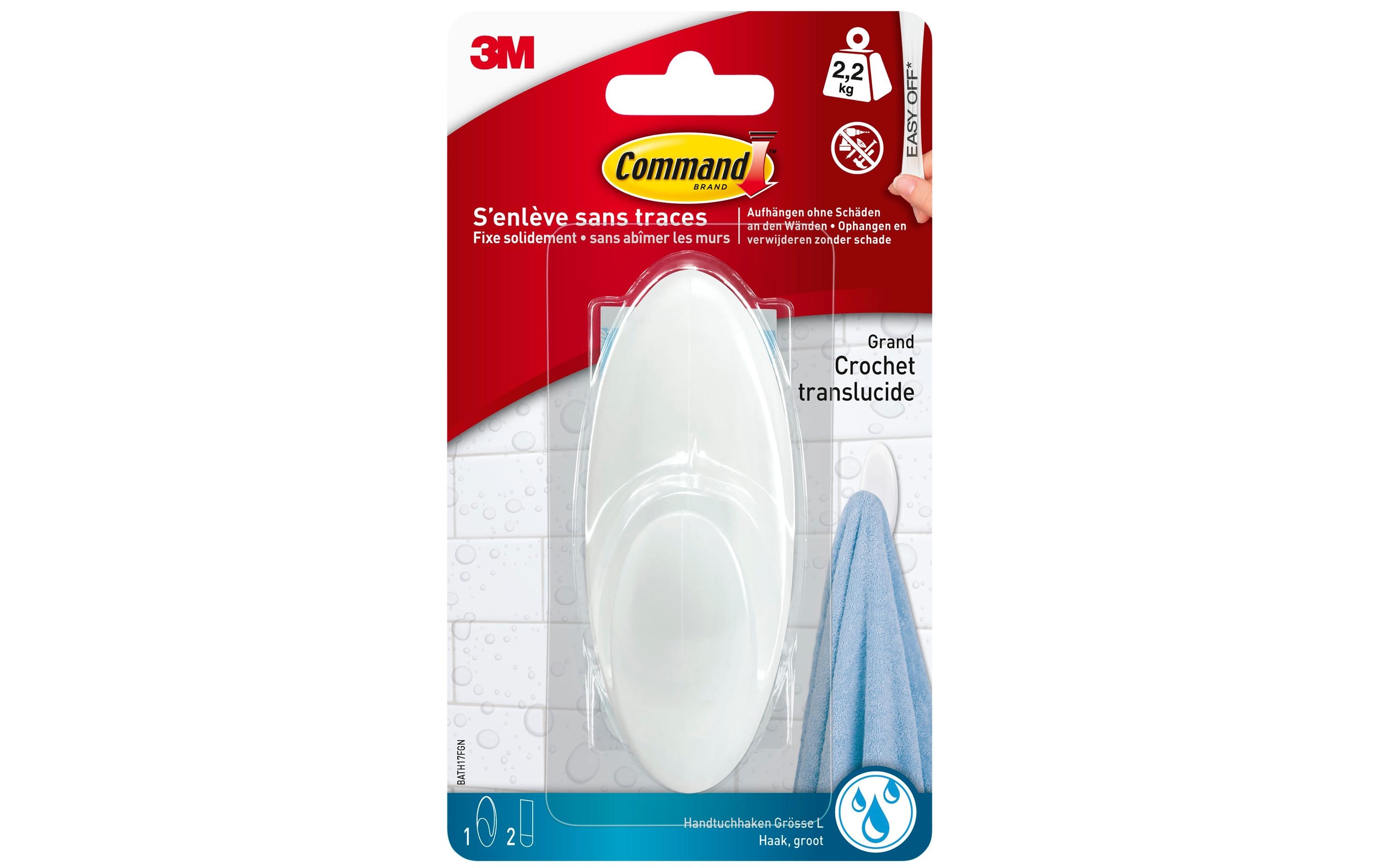 Command Klebehaken 2.2 kg, Weiss Command Klebehaken 2.2 kg, Weiss