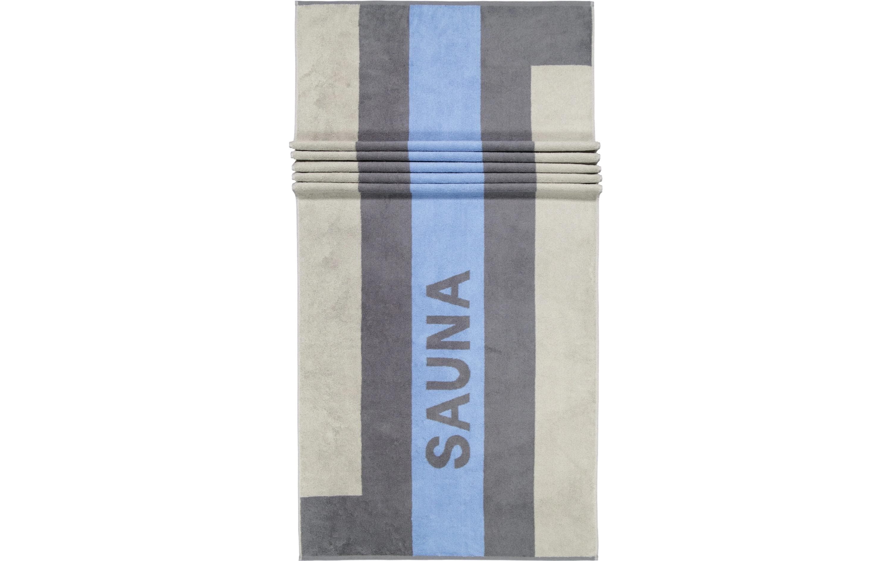 Cawö Saunatuch Sauna 80 x 200 cm, Sky