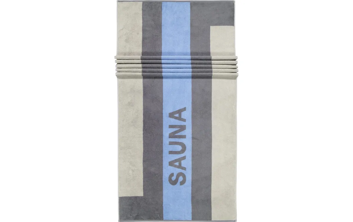Cawö Saunatuch Sauna 80 x 200 cm, Sky