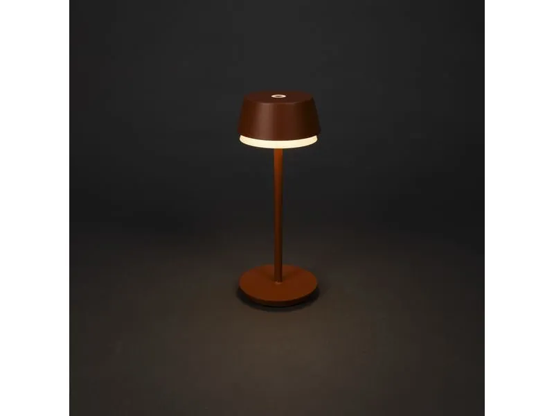 Konstsmide USB-Tischleuchte Lyon Terracotta, 2700-4000 K / RGB dimmbar Konstsmide USB-Tischleuchte Lyon Terracotta, 2700-4000 K / RGB dimmbar