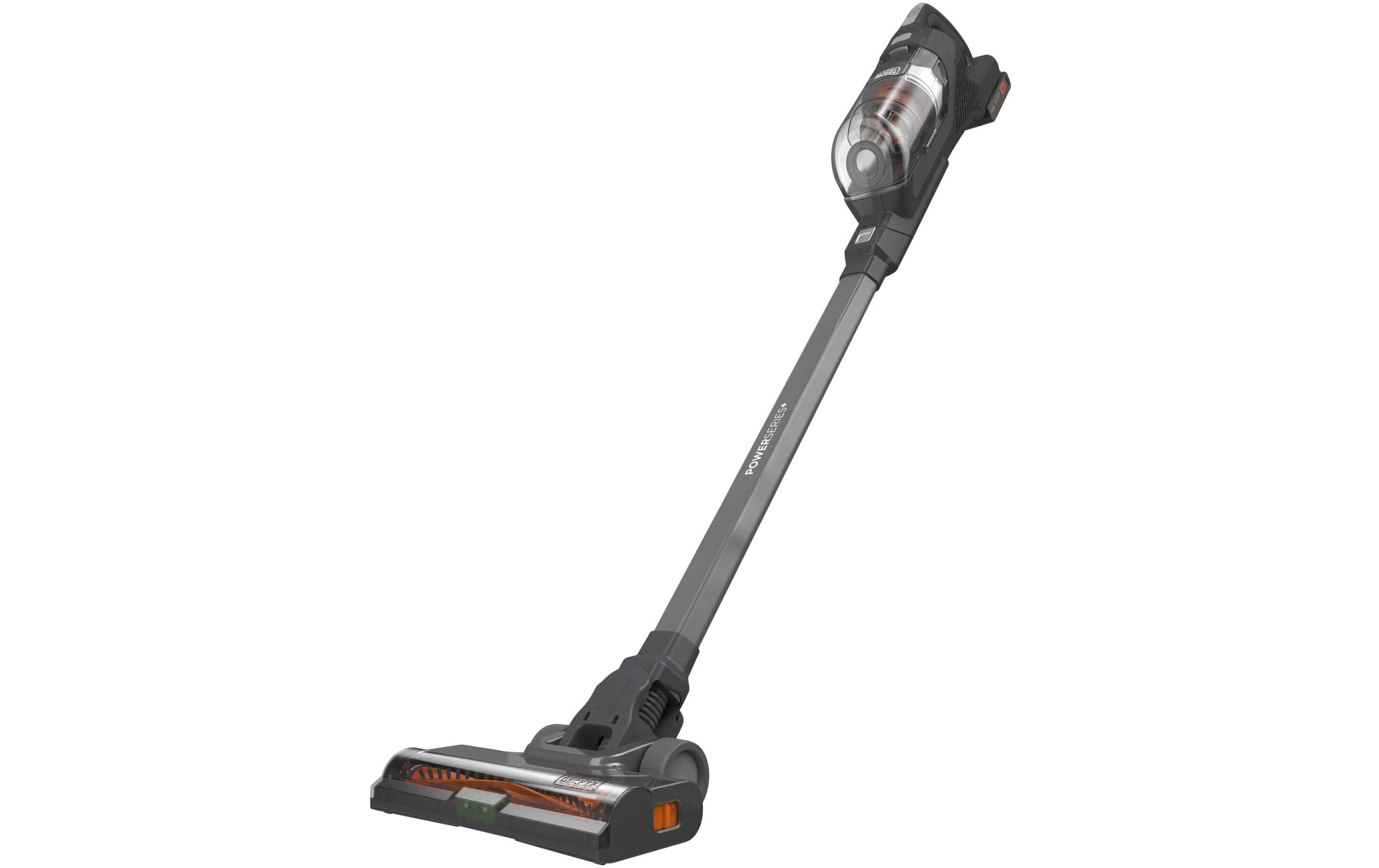 BLACK+DECKER Akku-Hand- und Stielsauger BHFEA18D1-QW Grau/Orange