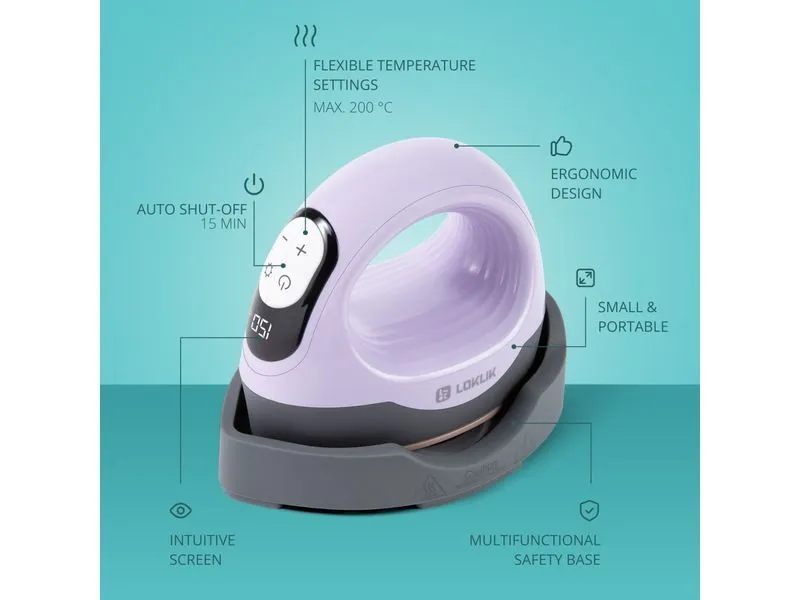 LOKLIK Transferpresse Mini 3 Lavendel