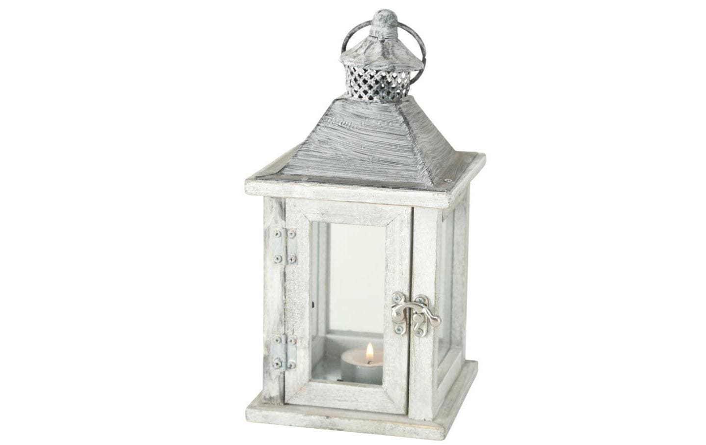 Boltze Laterne Stella 25 cm, Weiss