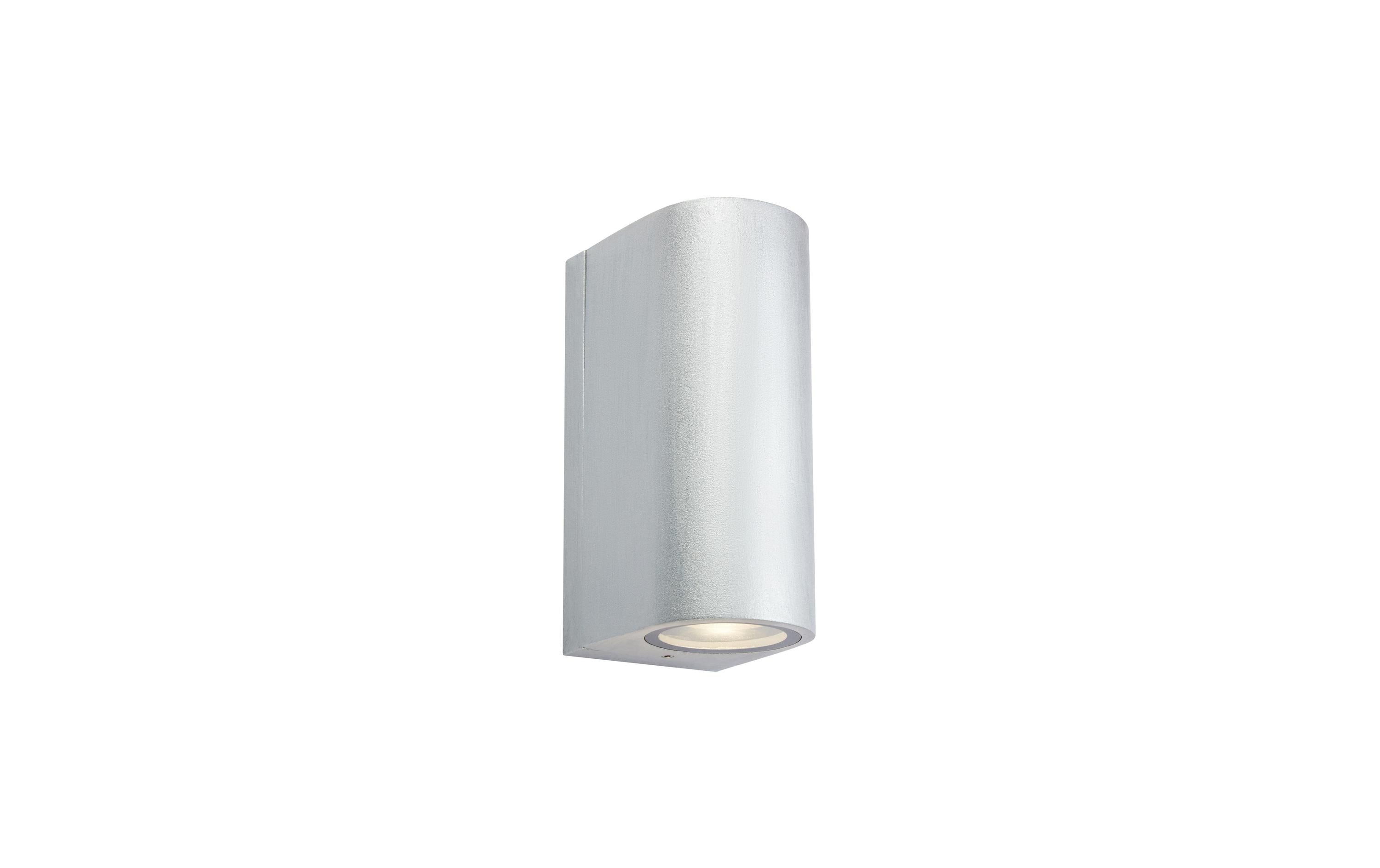 Markslöjd Alor Fassadenleuchte Silber 2x Lampe Markslöjd Alor Fassadenleuchte Silber 2x Lampe