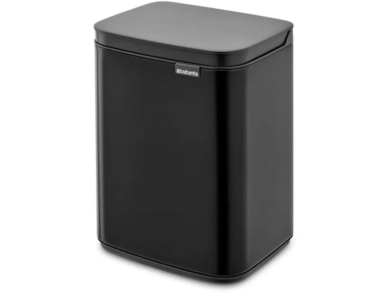 Brabantia Kosmetikeimer Bo Waste Bin 4 l, Schwarz matt Brabantia Kosmetikeimer Bo Waste Bin 4 l, Schwarz matt