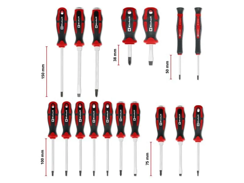 Einhell E-Case 17-tlg., Chrom-Vanadium-Stahl Einhell E-Case 17-tlg., Chrom-Vanadium-Stahl