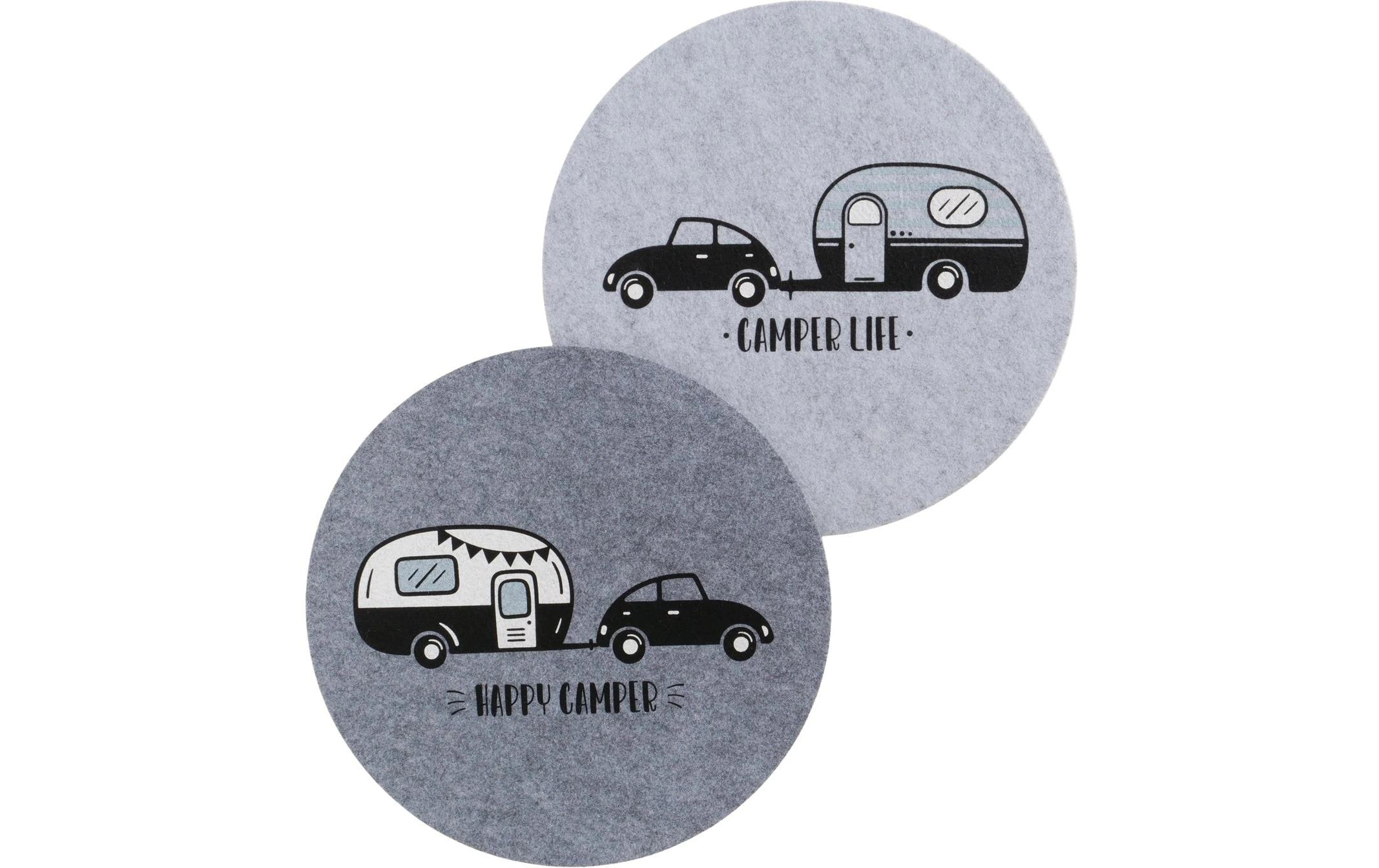 Boltze Tischset Camper 1 Stück, assortierte Farb-Auslieferung