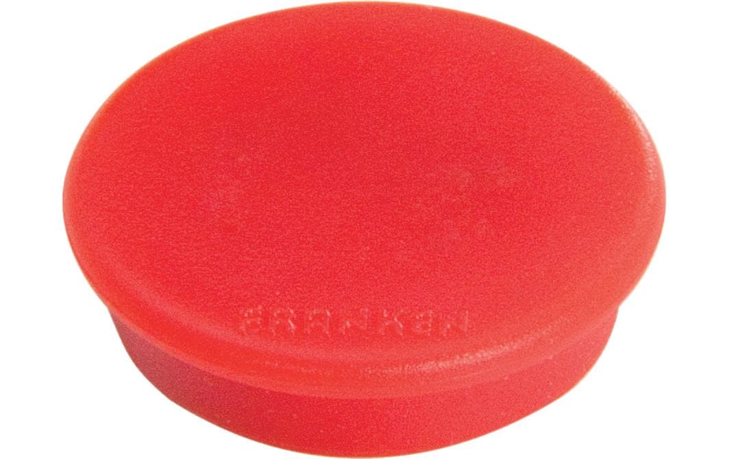Franken Haftmagnet Ø 13 mm, 10 Stück, Rot